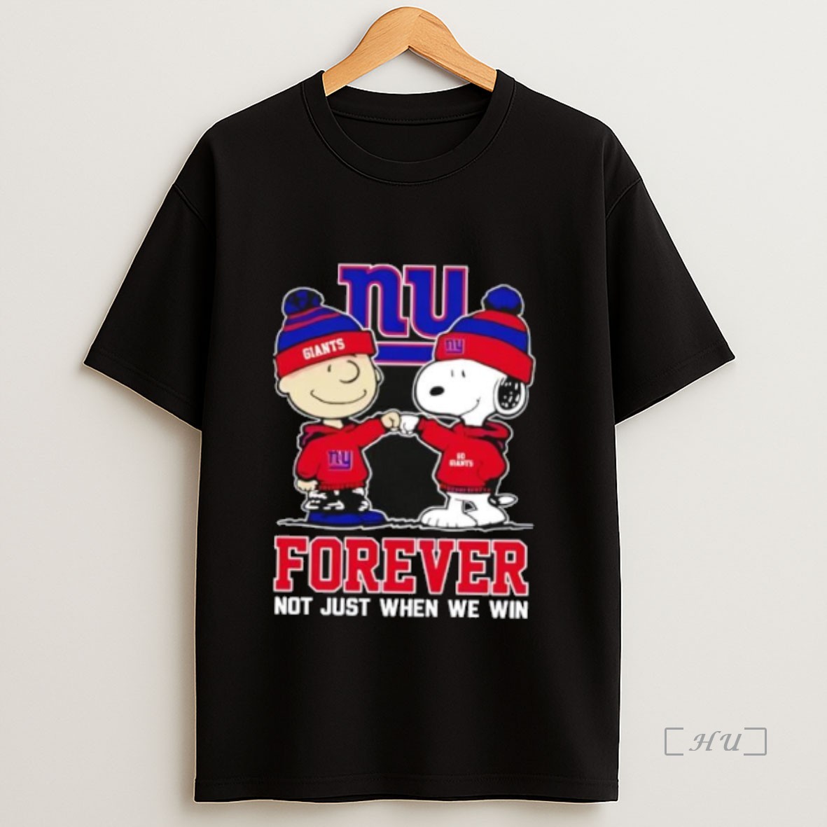 Officials New York Giants Charlie Brown And Snoopy Forever Not Just When We Win Shirt Sweatshirt Tee