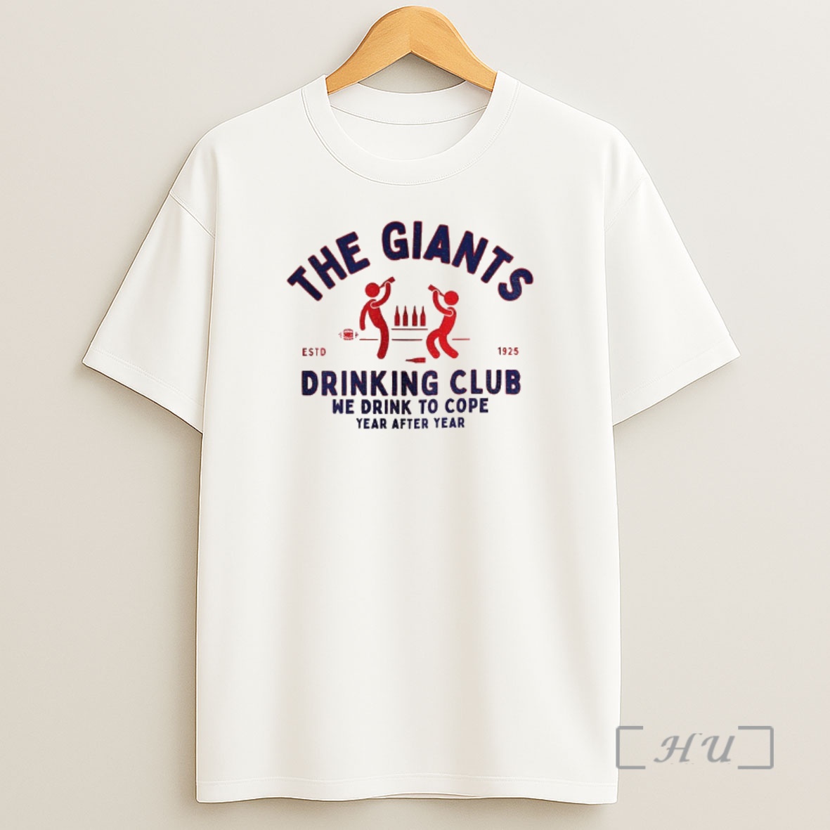 Officials New York Giants The Giants Drinking Club We Drink To Cope Year After Year Estd 1925 Shirt Sweatshirt Tee
