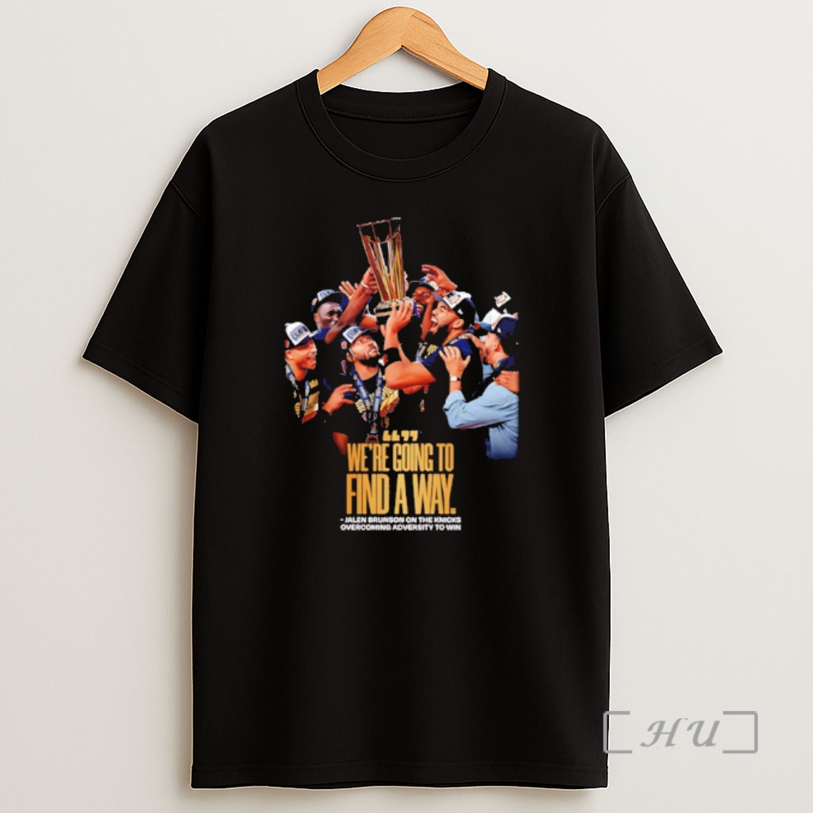 Officials New York Knicks 2025 Nba Cup Champions Were Going To Find A Way Shirt Sweatshirt Tee