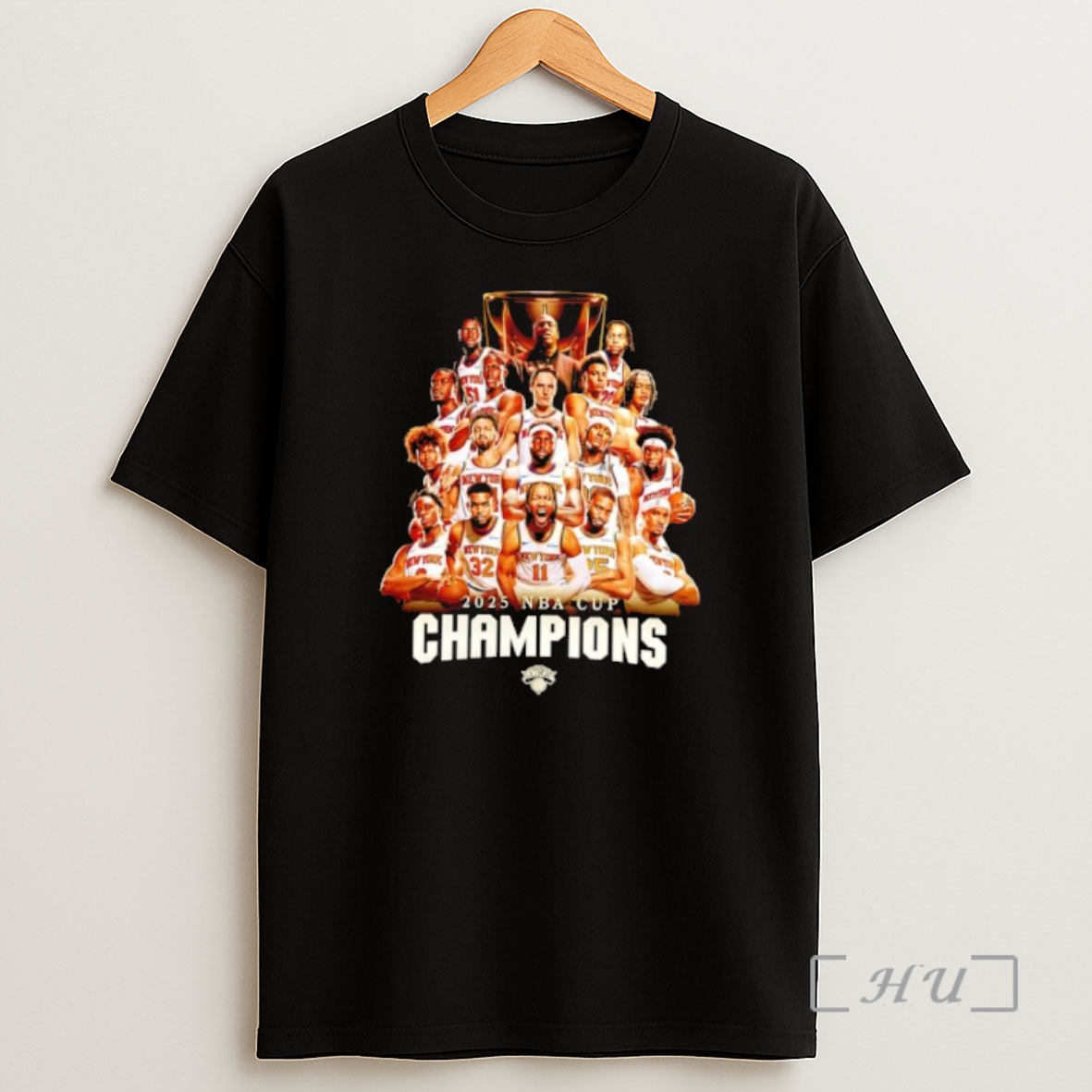 Officials New York Knicks Champions Nba Cup 2025 Locker Room Shirt Sweatshirt Tee