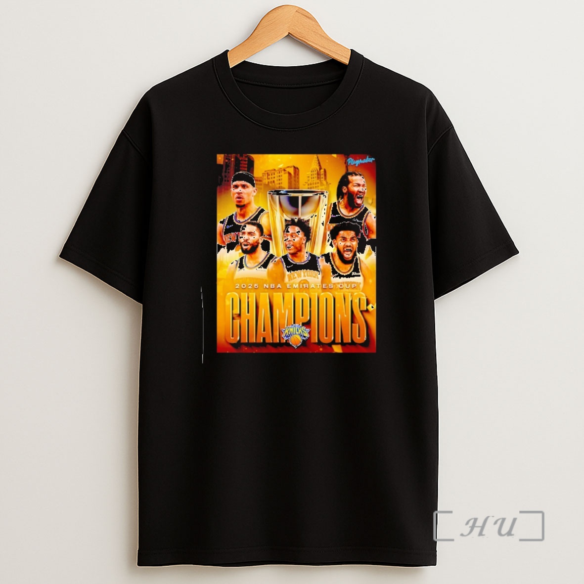 Officials New York Knicks Champions Nba Emirates Cup 2025 Shirt Sweatshirt Tee