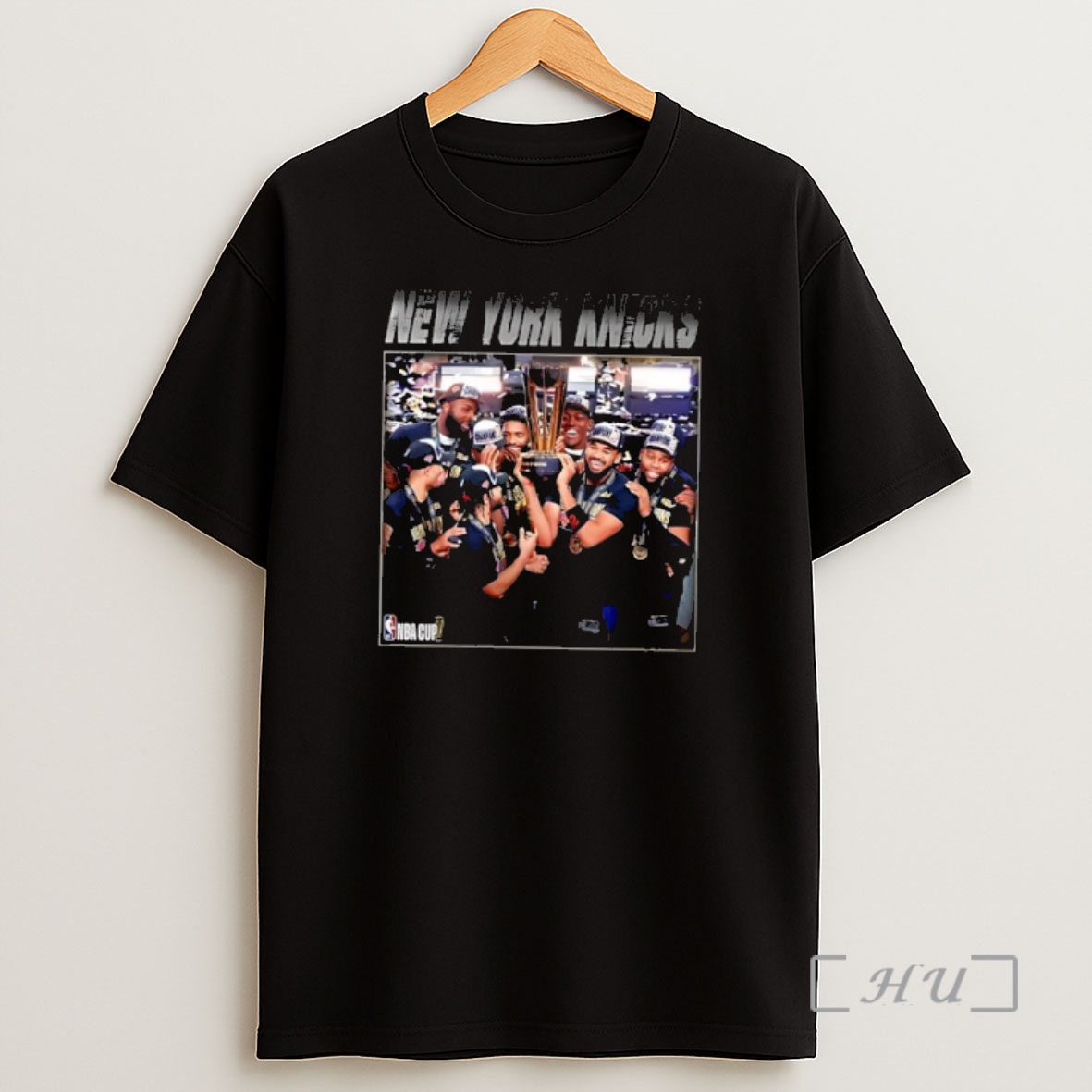 Officials New York Knicks Nba Cup Champions Picture Shirt Sweatshirt Tee