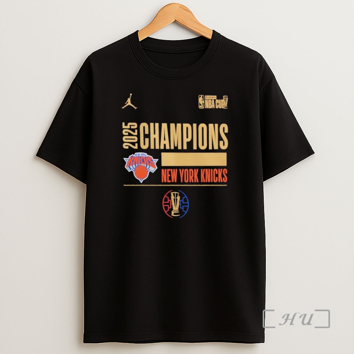 Officials New York Knicks Win Emirates Nba Cup Championship 2025 Shirt Sweatshirt Tee