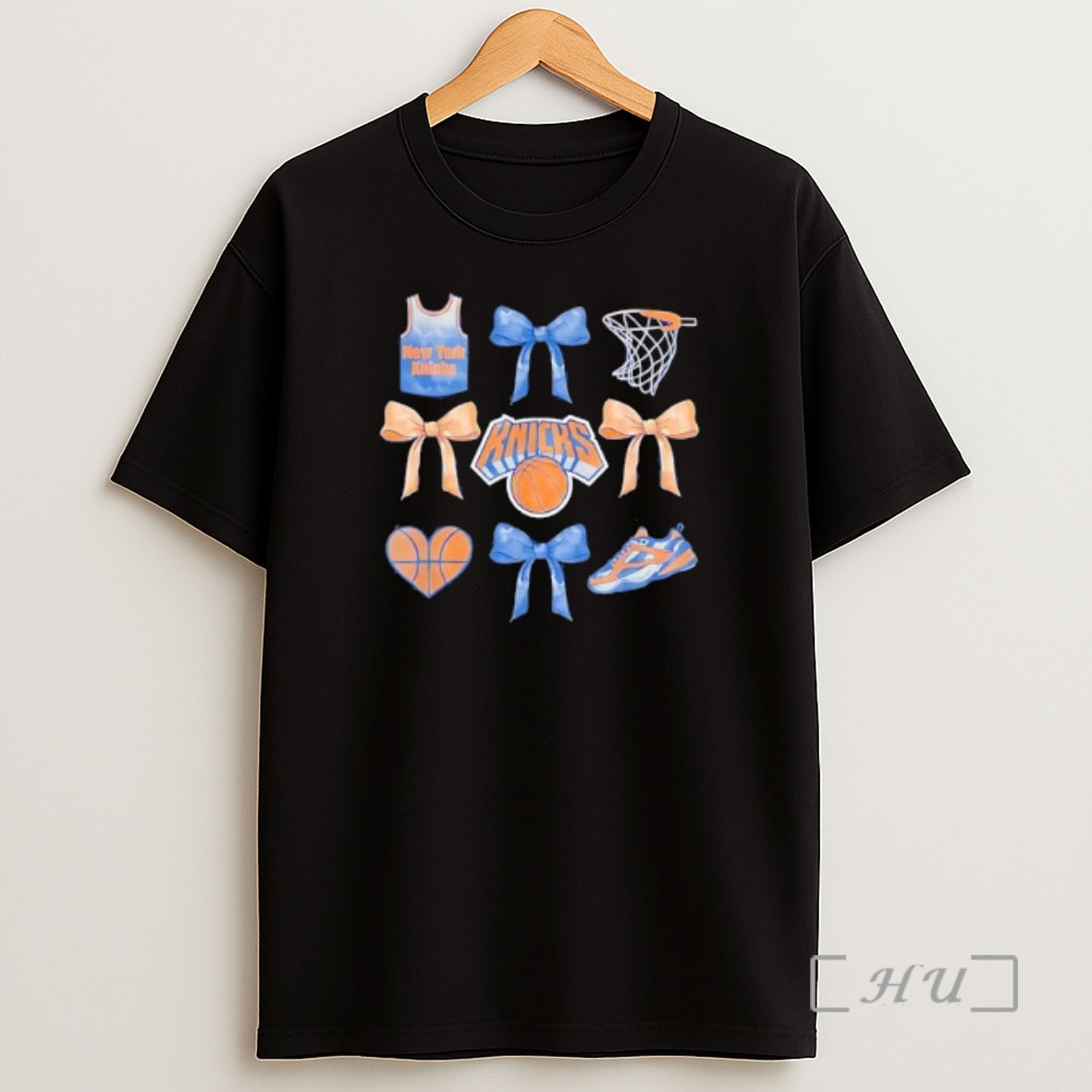 Officials New York Knicks Tank Top Bow Balloon Shoes Basketball Heart Shirt Sweatshirt Tee