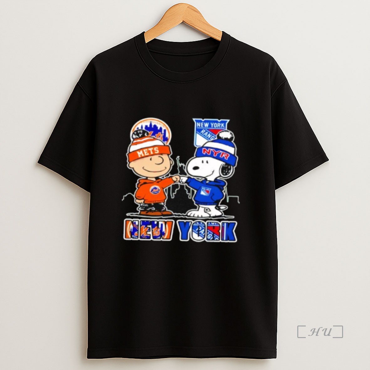 Officials New York Mets New York Rangers Snoopy Premium Shirt Sweatshirt Tee