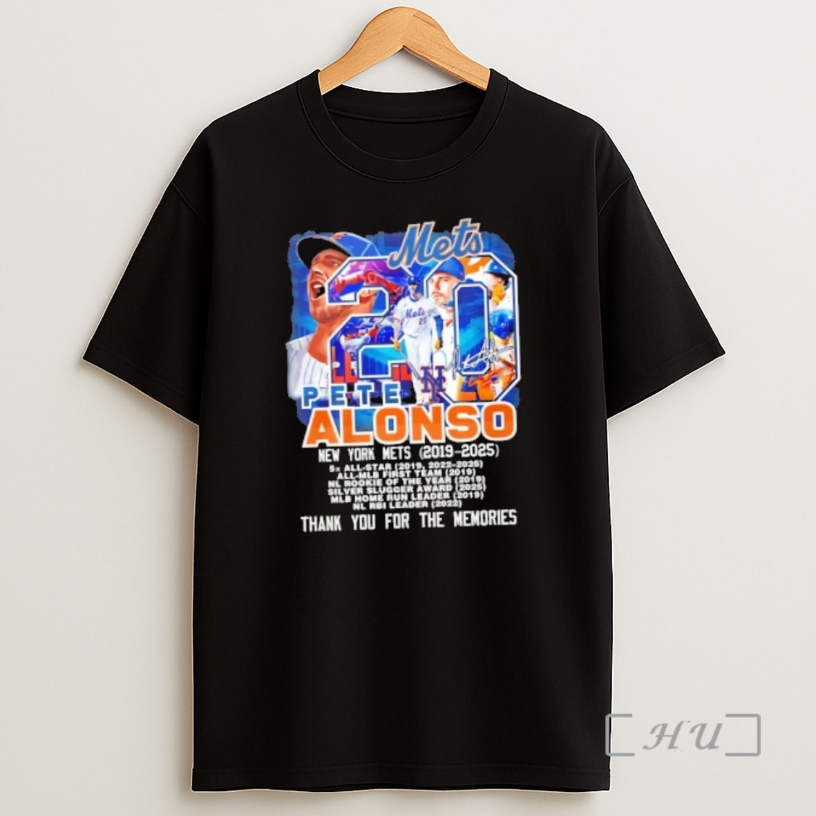 Officials New York Mets Pete Alonso 2019 2025 Thank You For The Memories Signature Shirt Sweatshirt Tee