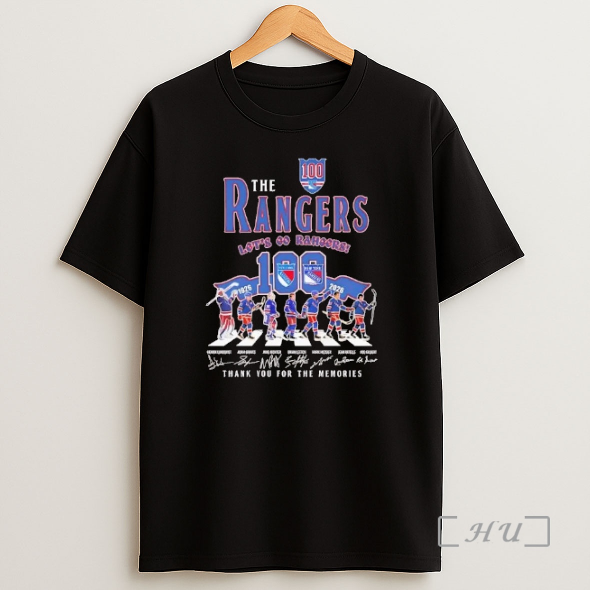 Officials New York Rangers 100 Seasons Lets Go Rangers Thank You For The Memories Shirt Sweatshirt Tee