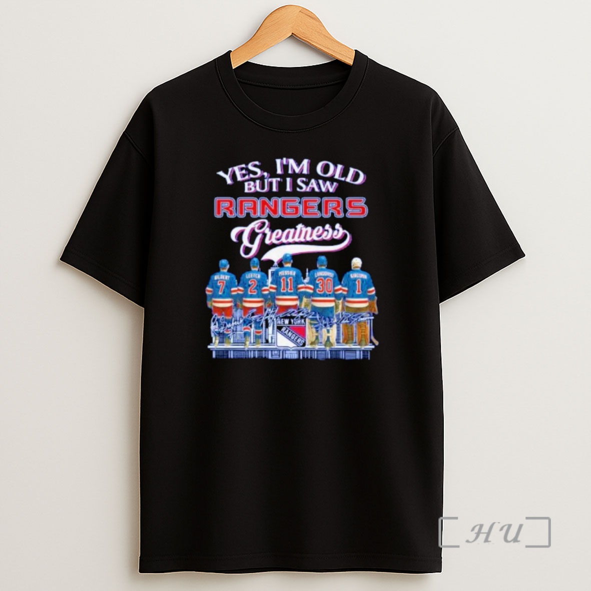 Officials New York Rangers Yes Im Old But I Saw Rangers Greatness Squad 2025 Ornaments Shirt Sweatshirt Tee