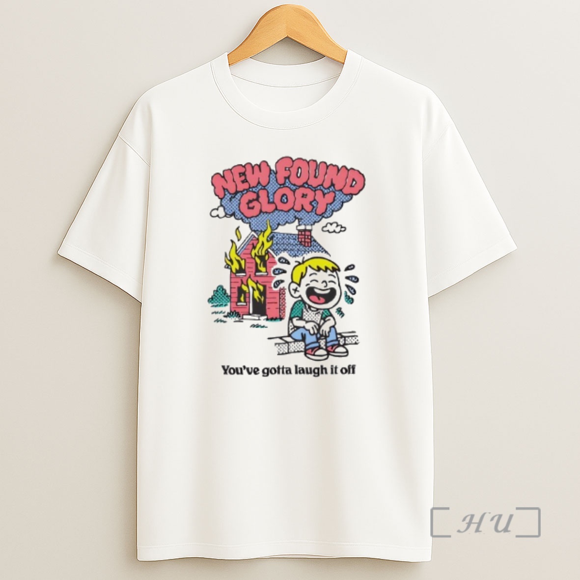 Officials New Found Glory Laugh It Off Limited 2025 Shirt Sweatshirt Tee