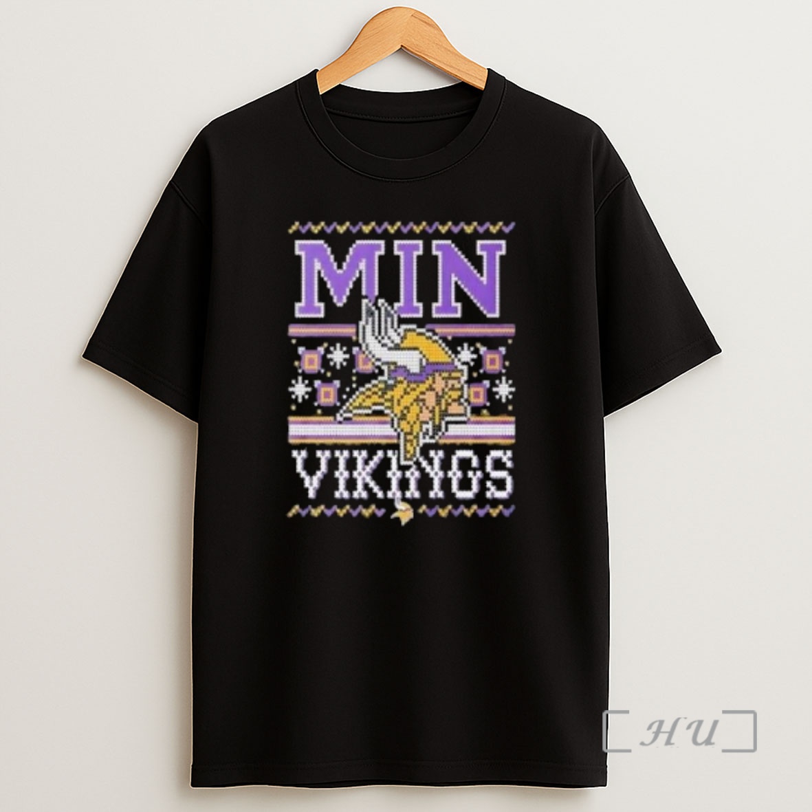 Officials Nfl Minnesota Vikings Holiday Ugly Christmas 2025 Circle Black Premium Shirt Sweatshirt Tee