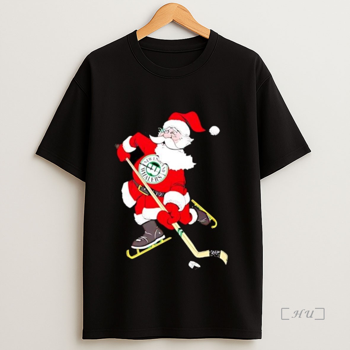 Officials Nice New England Whalers Santa Hockey Player Shirt Sweatshirt Tee