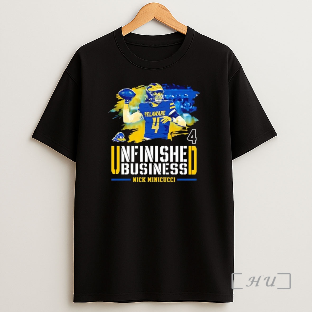 Officials Nick Minicucci University Of Delaware Unfinished Business Graphic Shirt Sweatshirt Tee