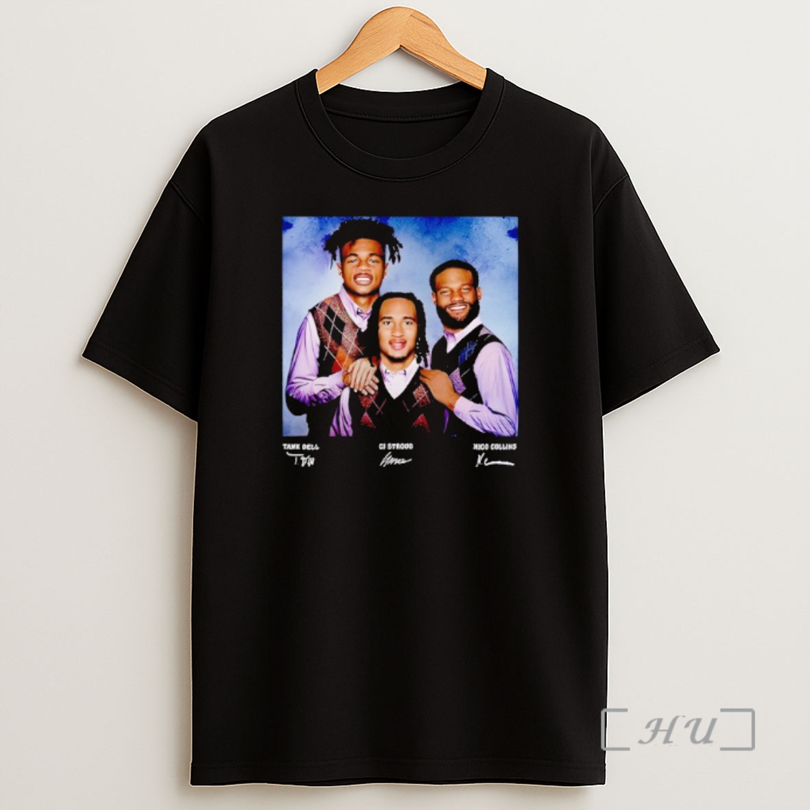 Officials Nico Collins Cj Stroud Tank Dell Step Brothers Houston Texans Shirt Sweatshirt Tee
