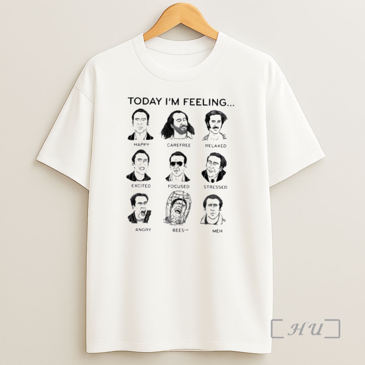 Officials Nicolas Cage Today Im Feeling Shirt Sweatshirt Tee