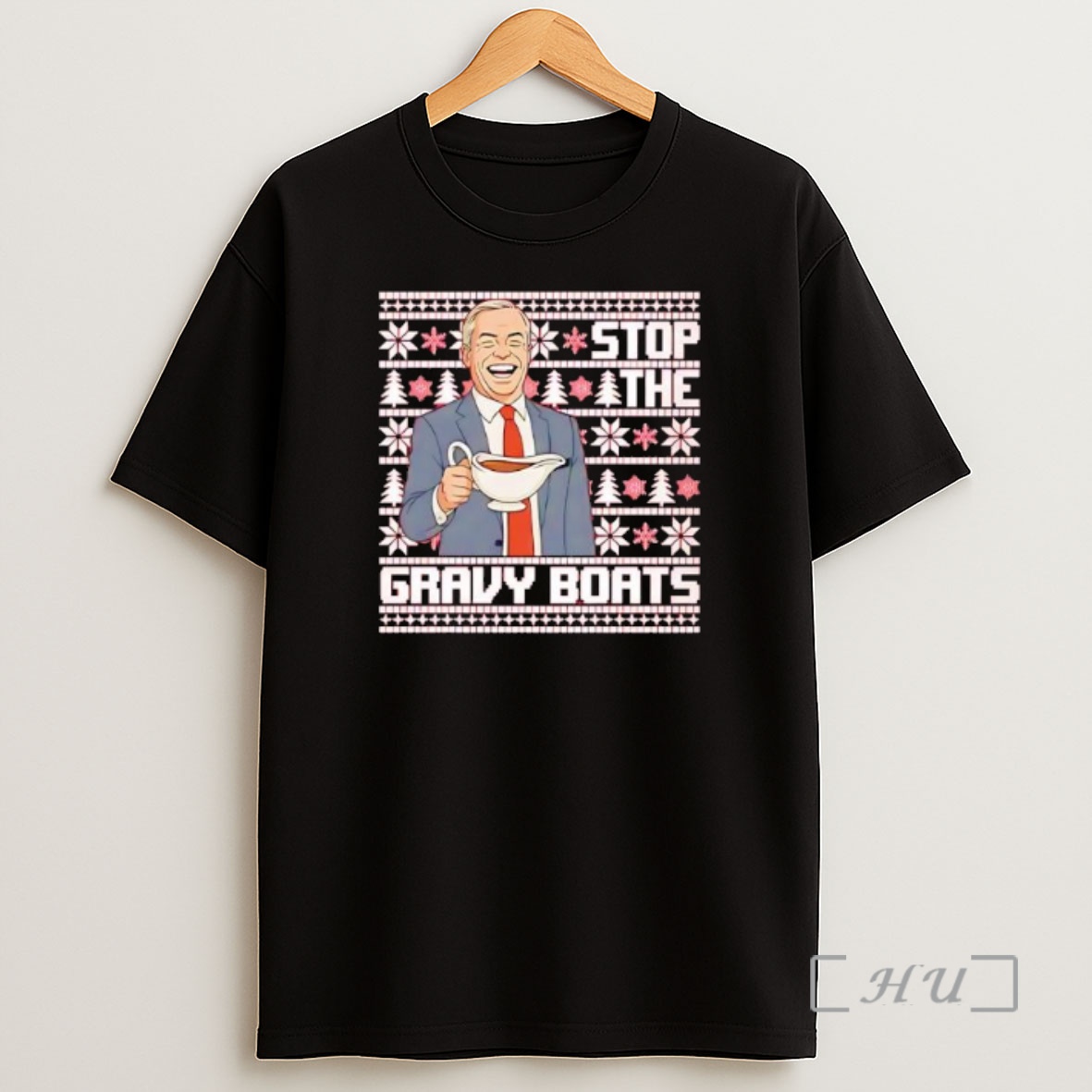 Officials Nigel Farage Stop The Gravy Boats Christmas Funny Premium Shirt Sweatshirt Tee