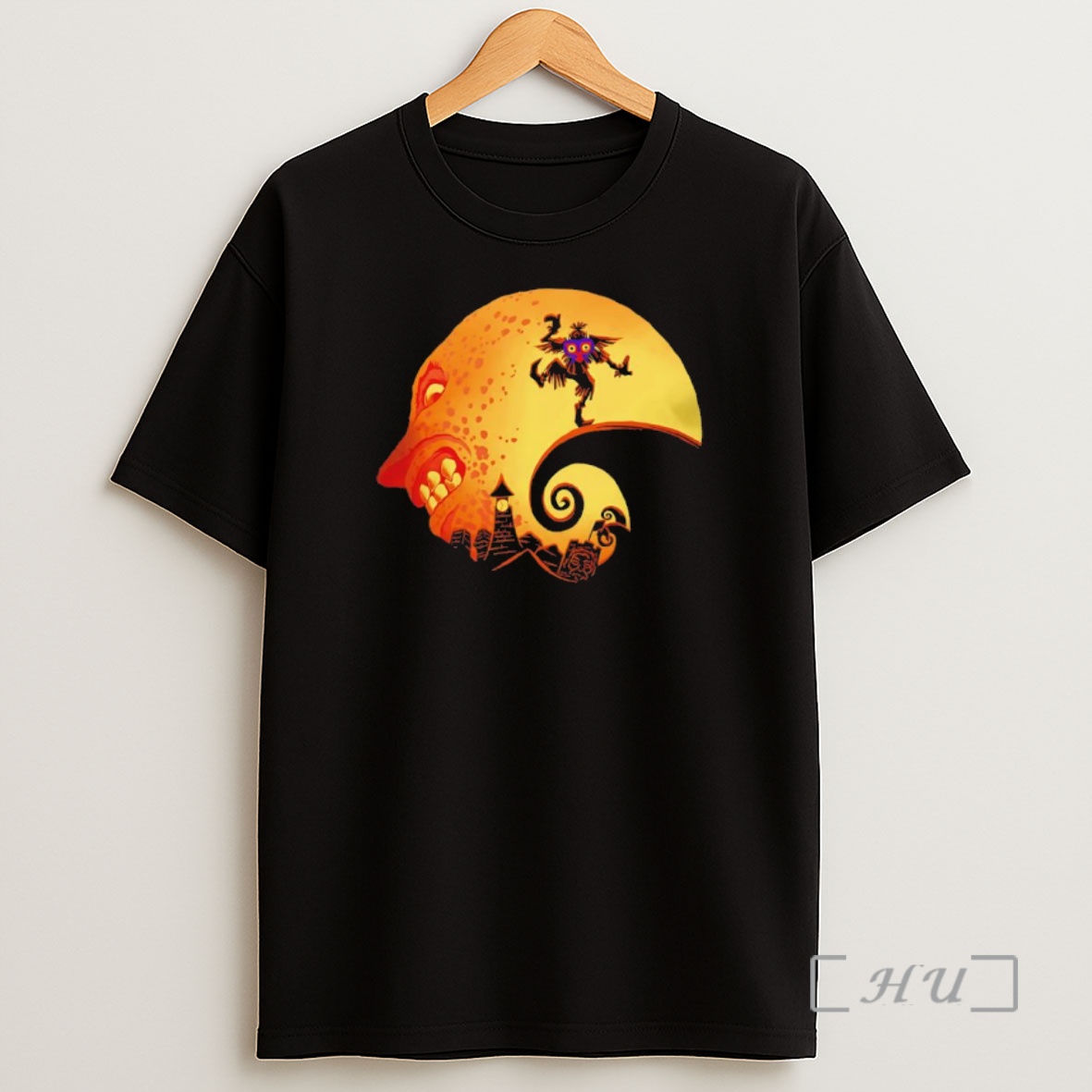 Officials Nightmare At Termina The Legend Of Zelda Majoras Mask X Nightmare Before Christmas Shirt Sweatshirt Tee