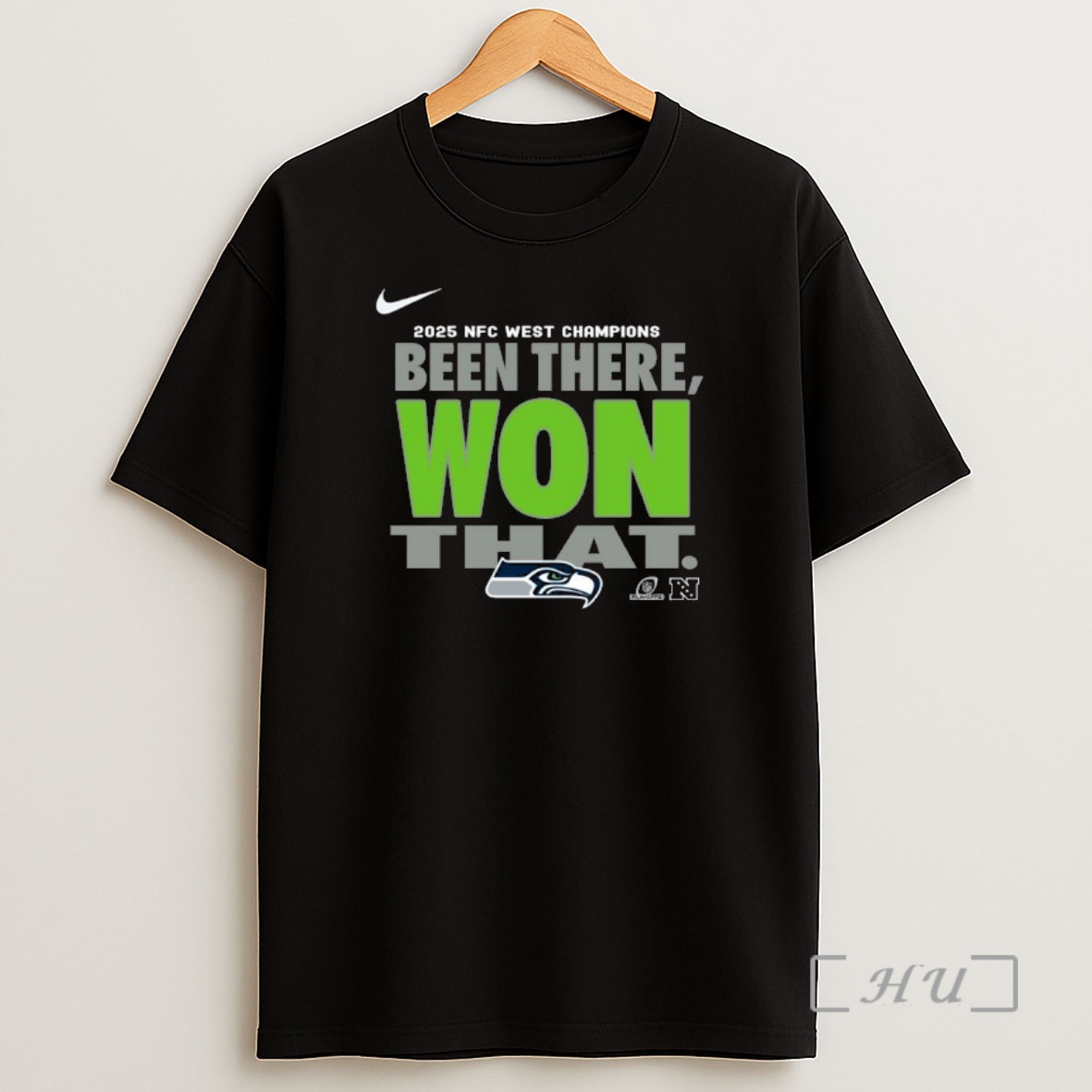 Officials Nike Been There Won That Seattle Seahawks Division Champions Shirt Sweatshirt Tee