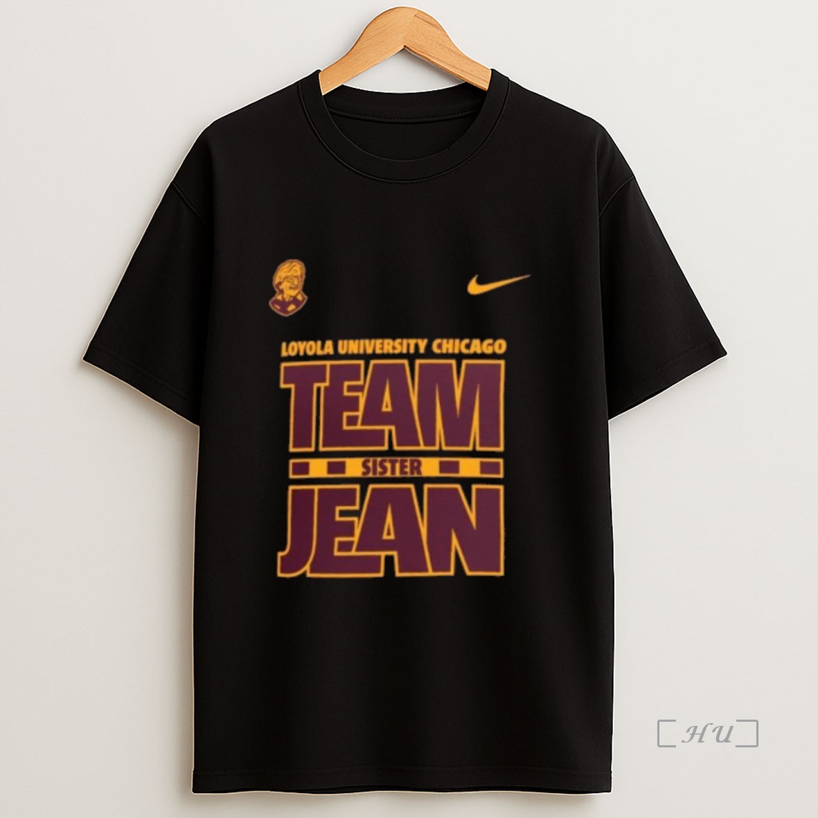 Officials Nike Loyola University Chicago Team Sister Jean Legacy Premium Shirt Sweatshirt Tee