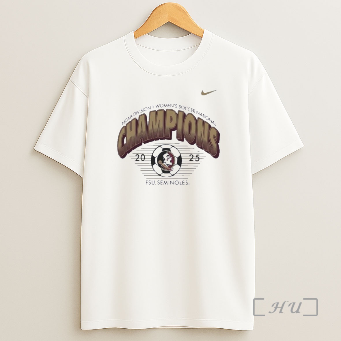 Officials Nike X Florida State Seminoles 2025 Ncaa Di Womens Soccer National Champions Shirt Sweatshirt Tee