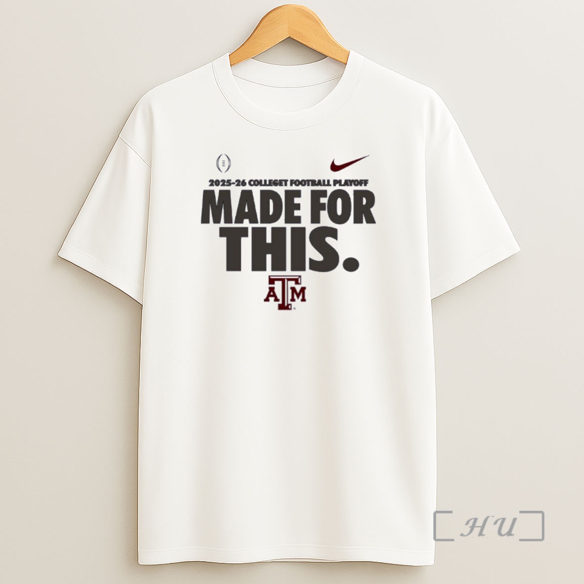 Officials Nike X Made For This Texas Am Aggies 2025 Cfp Bound Shirt Sweatshirt Tee