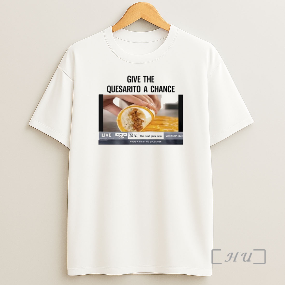 Officials Nikola Jokic Denver Nuggets Nba Give The Quesarito A Chance Taco Bell Shirt Sweatshirt Tee