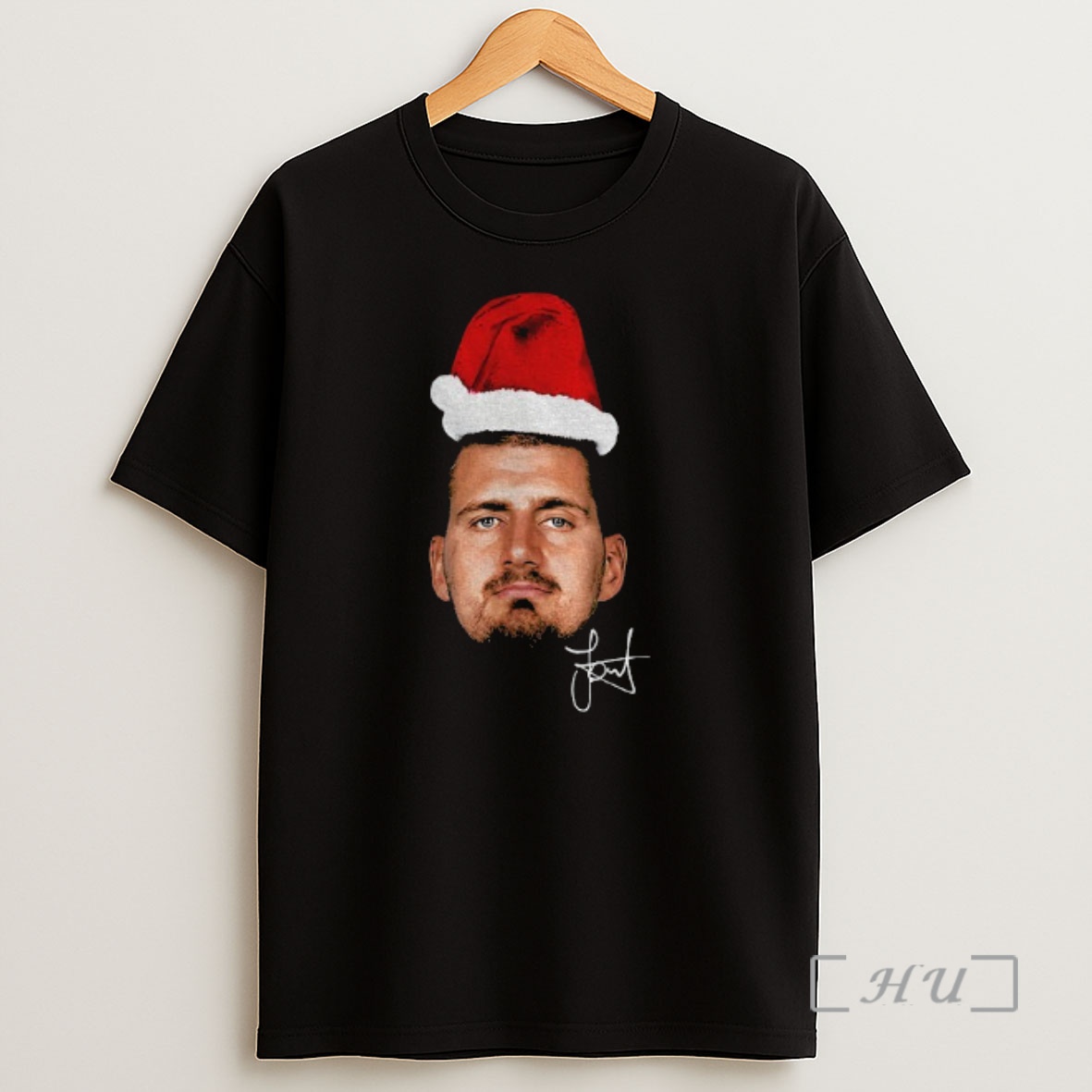 Officials Nikola Jokic Santa Hat Ugly Christmas Denver Nuggets Shirt Sweatshirt Tee