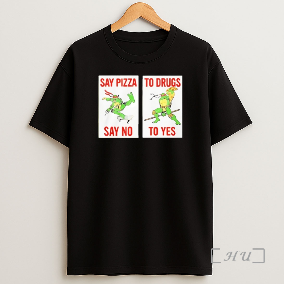 Officials Ninja Turtles Say Pizza To Drugs Say No To Yes Shirt Sweatshirt Tee