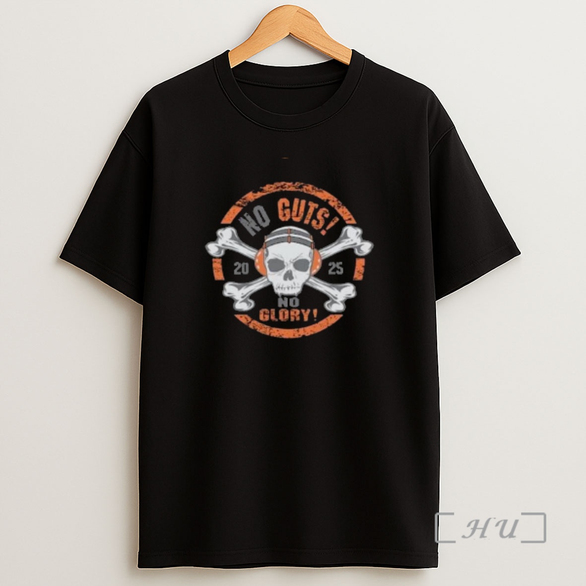 Officials No Guts No Glory 2025 Circle Black Shirt Sweatshirt Tee