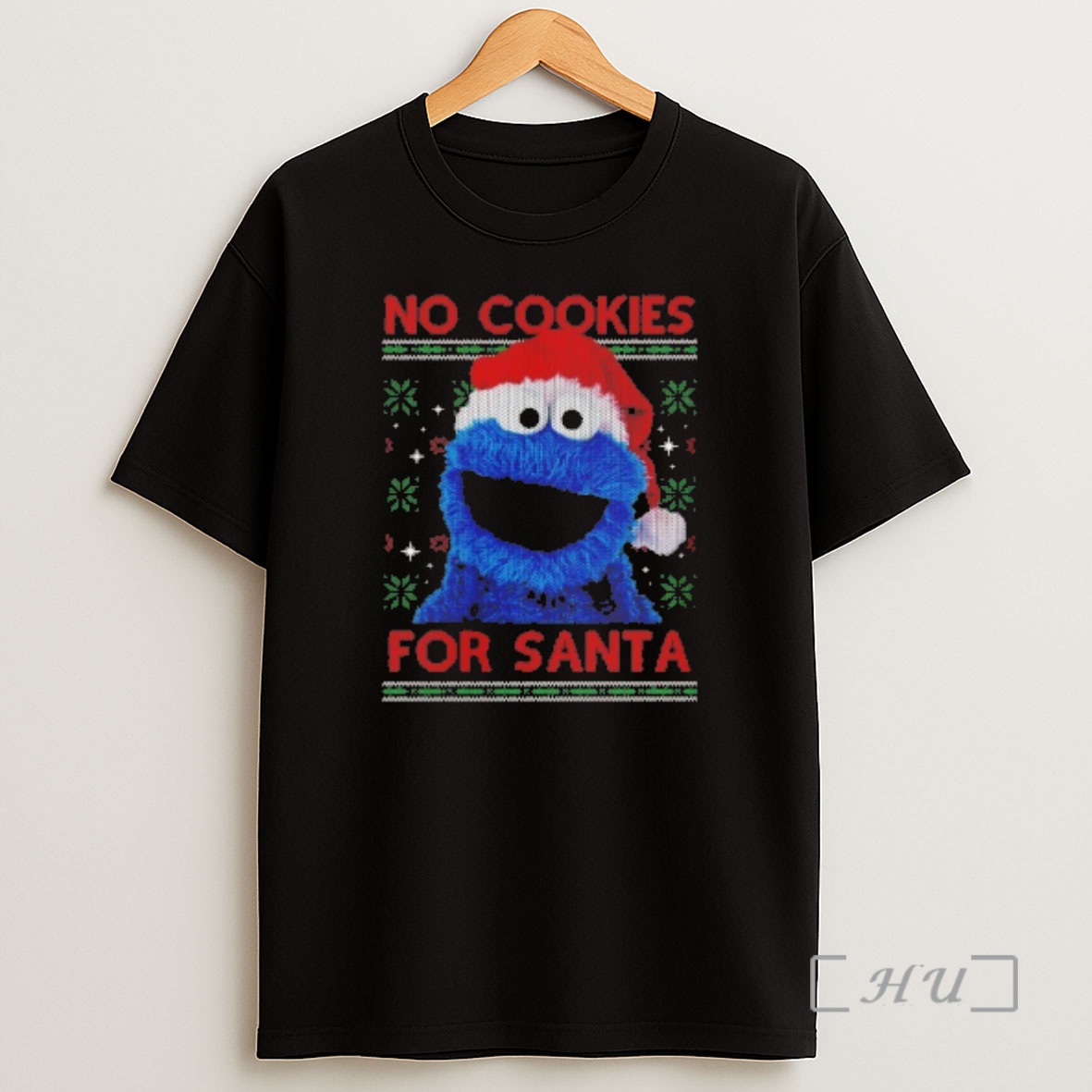 Officials No Cookies For Santa Ugly Christmas Sweat Shirt Sweatshirt Tee