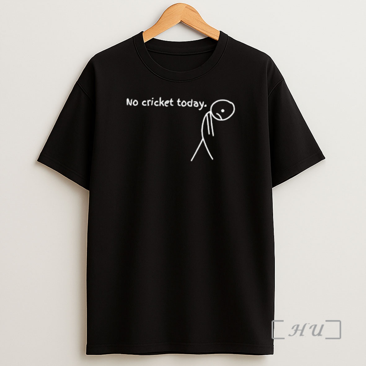 Officials No Cricket Today Sad Stick Meme Shirt Sweatshirt Tee