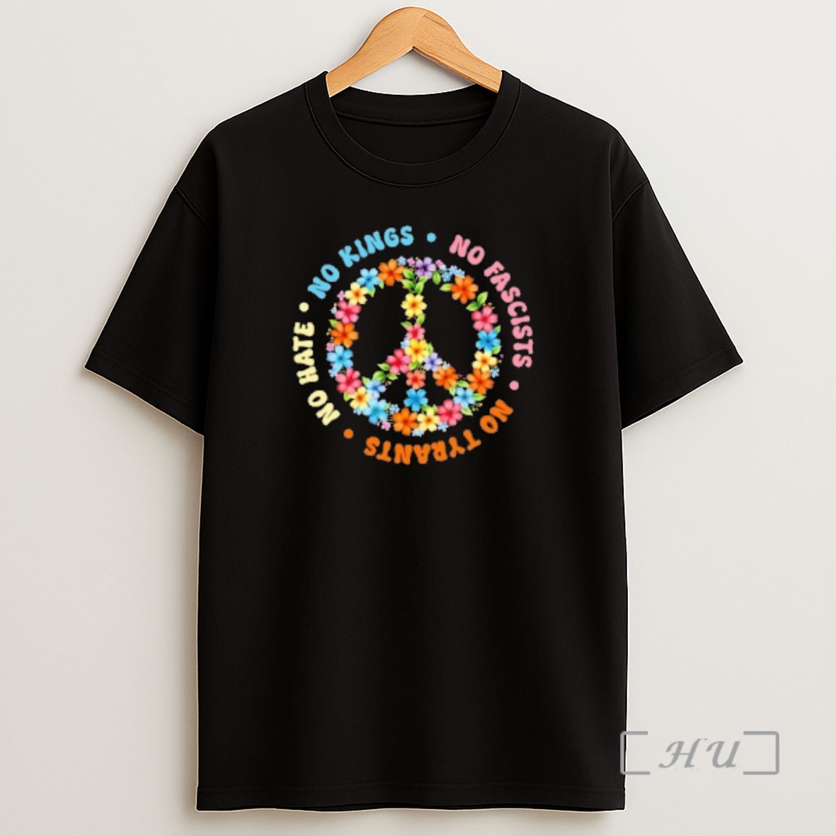 Officials No Kings No Fascists No Tyrants No Hate Flower Premium Shirt Sweatshirt Tee