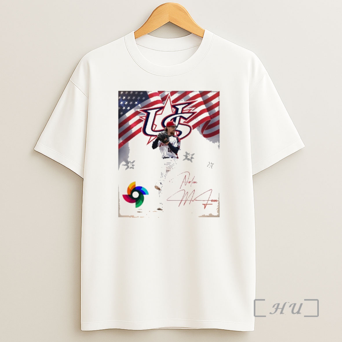 Officials Nolan Mclean Team Usa 2026 World Baseball Signature Shirt Sweatshirt Tee