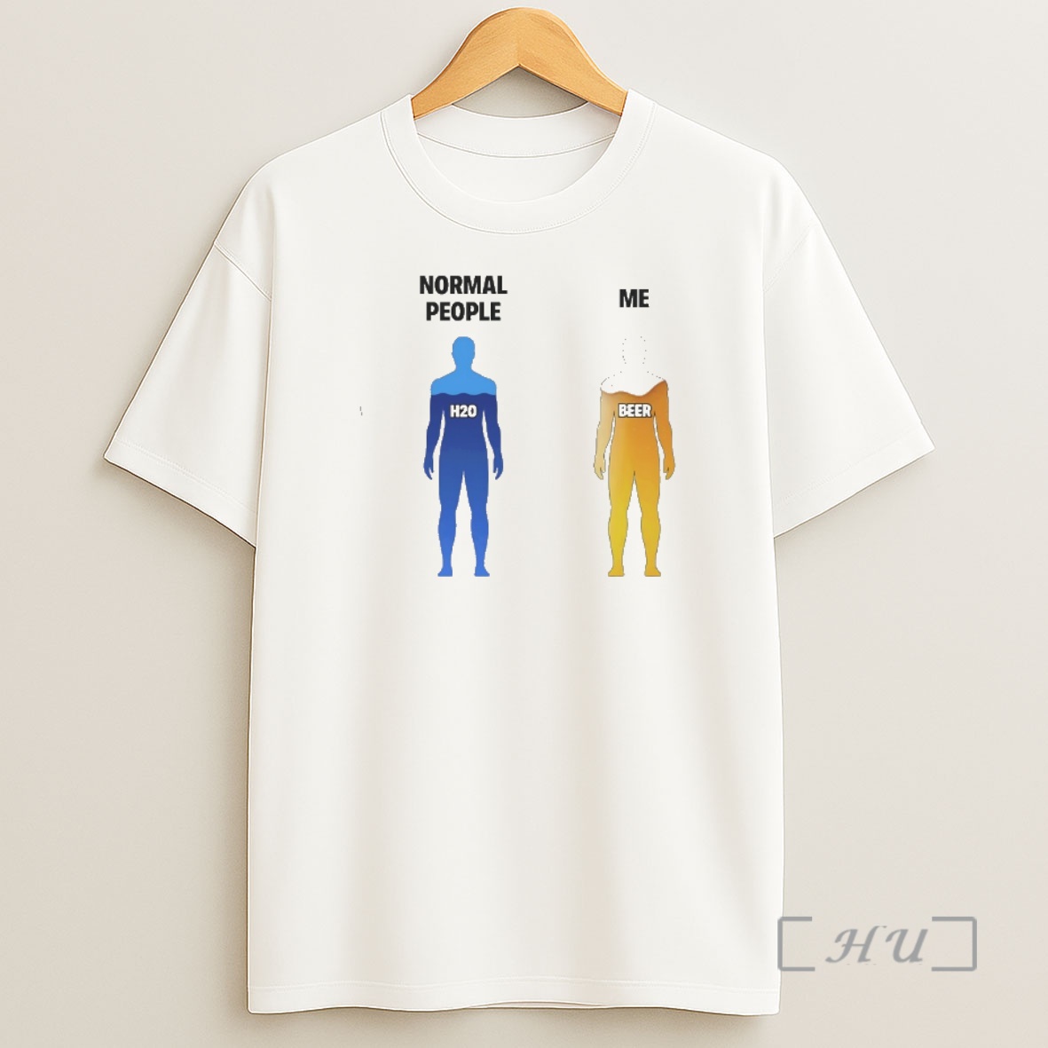 Officials Normal People H2o Vs Me Beer Shirt Sweatshirt Tee
