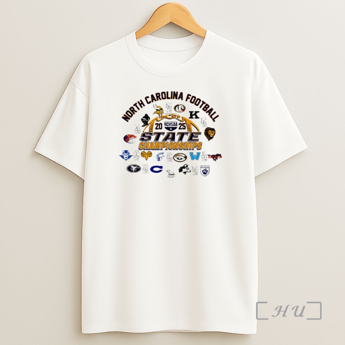 Officials North Carolina 2025 Nchsaa State Football Championships Shirt Sweatshirt Tee