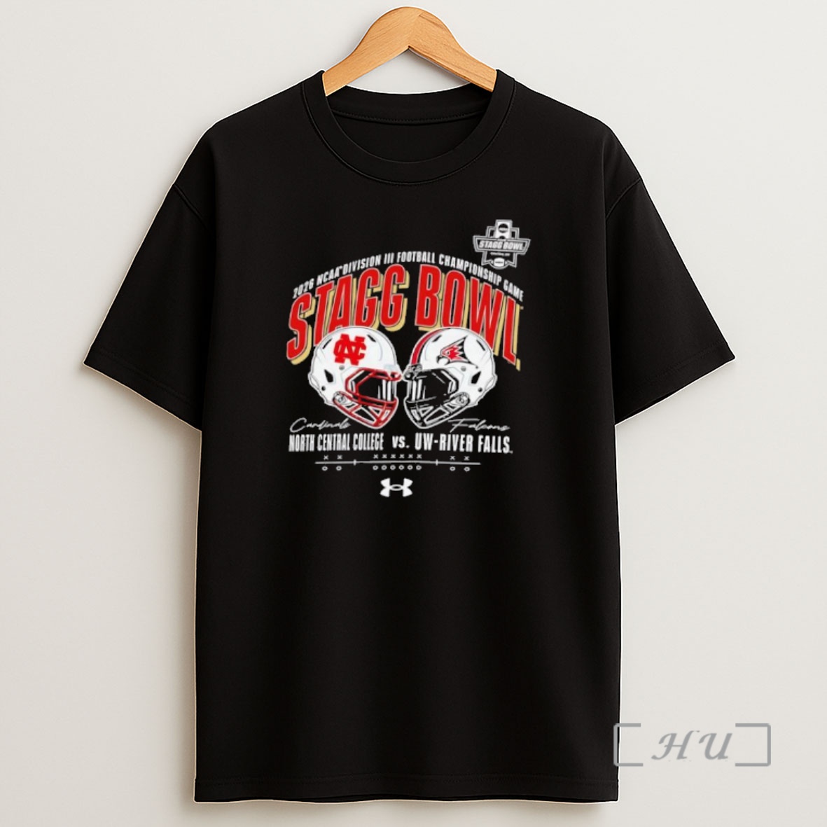 Officials North Central Cardinals And Uw River Falls Falcons Stagg Bowl 2026 Ncaa Division Iii Football Shirt Sweatshirt Tee