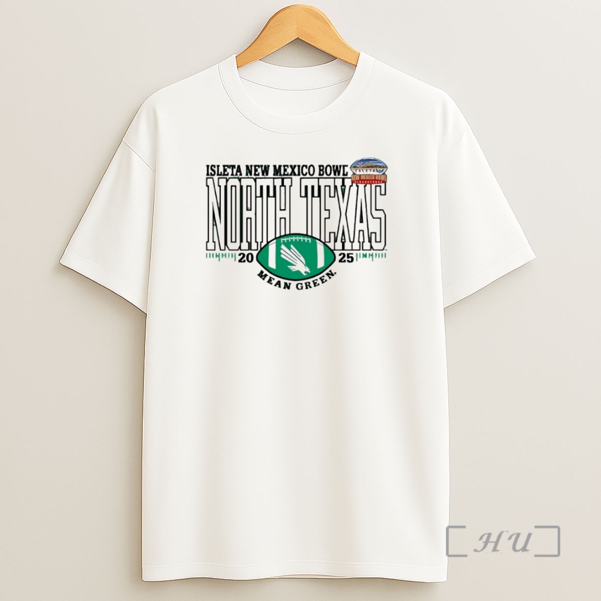 Officials North Texas Mean Green 2025 Isleta New Mexico Bowl Logo Circle Shirt Sweatshirt Tee