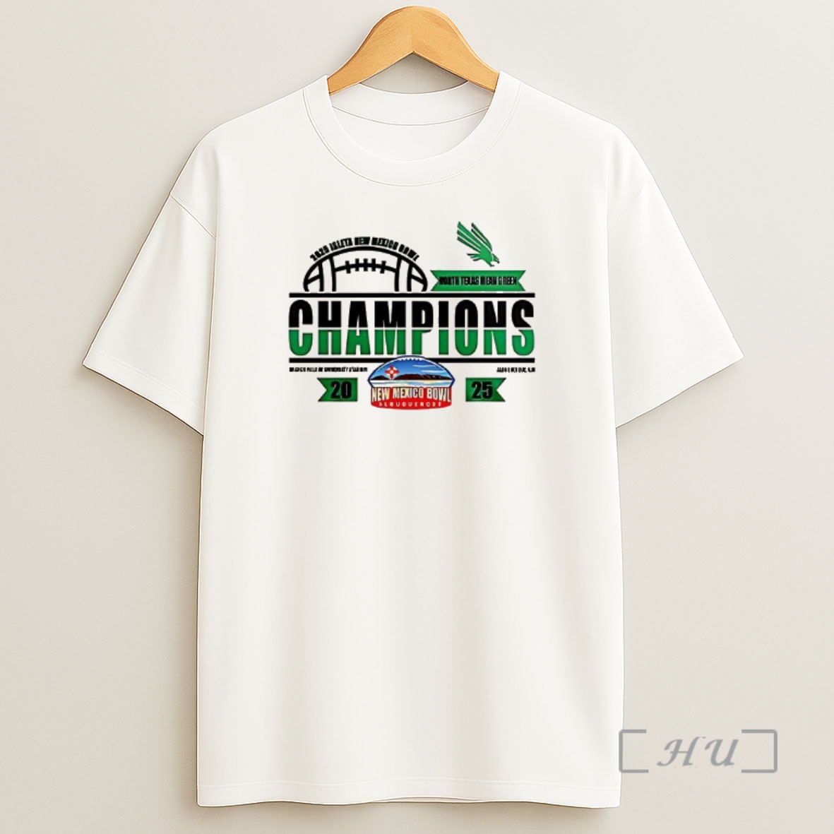 Officials North Texas Mean Green Isleta New Mexico Bowl Champions 2025 Shirt Sweatshirt Tee