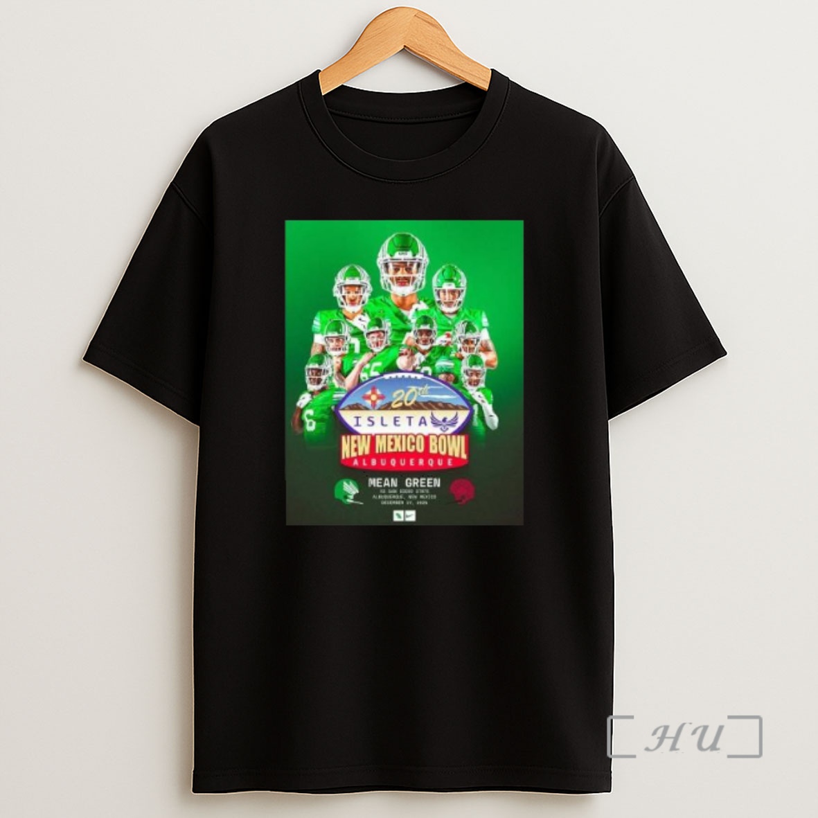 Officials North Texas Mean Green Vs San Diego State Aztecs Matchup On December 27 2025 Isleta New Mexico Bowl Circle Black Shirt Sweatshirt Tee