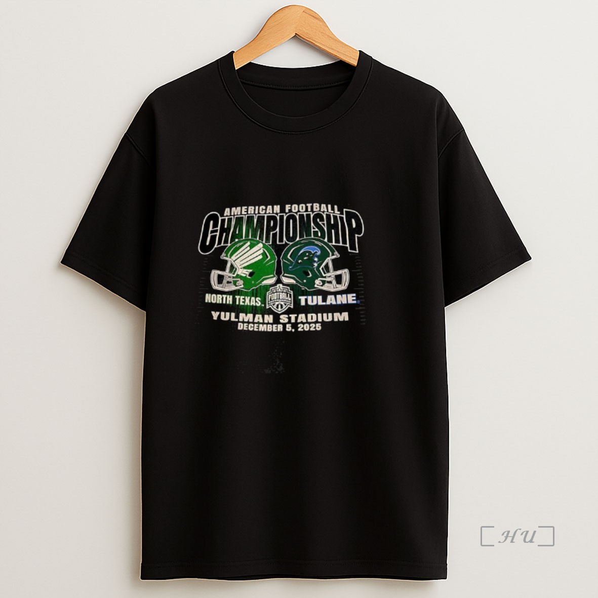 Officials North Texas Mean Green Vs Tulane Green Wave 2025 American Football Yulman Stadium Premium Shirt Sweatshirt Tee