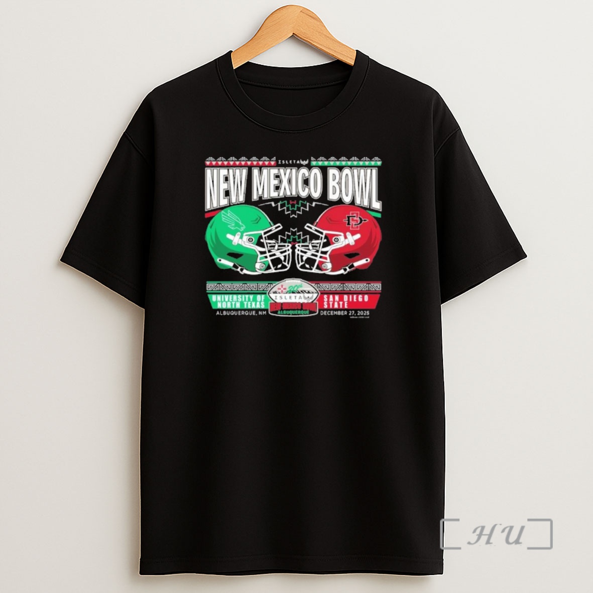 Officials North Texas Vs Sdsu Aztecs 2025 New Mexico Bowl Matchup Shirt Sweatshirt Tee