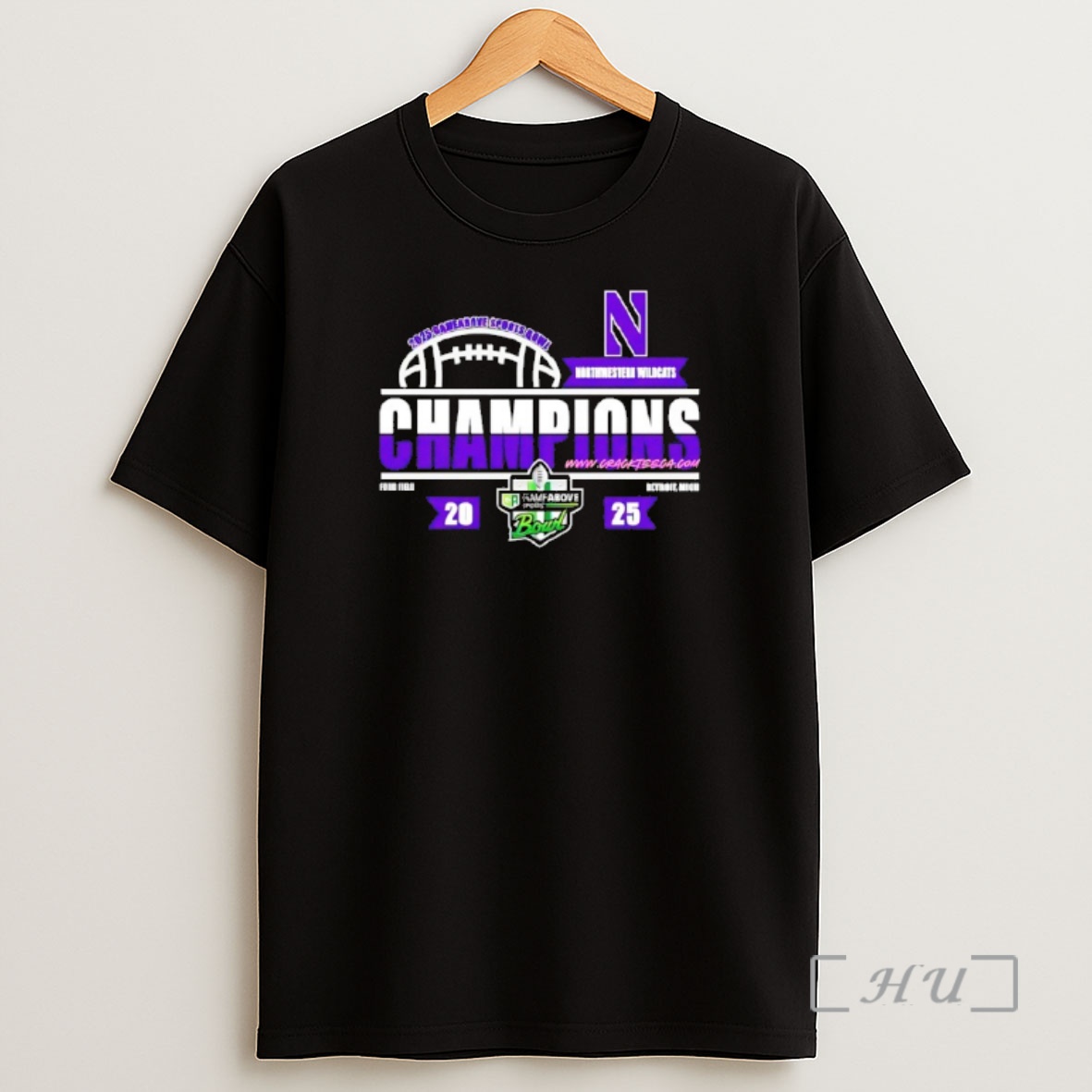 Officials Northwestern Football 2025 Gameabove Sports Bowl Champions Shirt Sweatshirt Tee