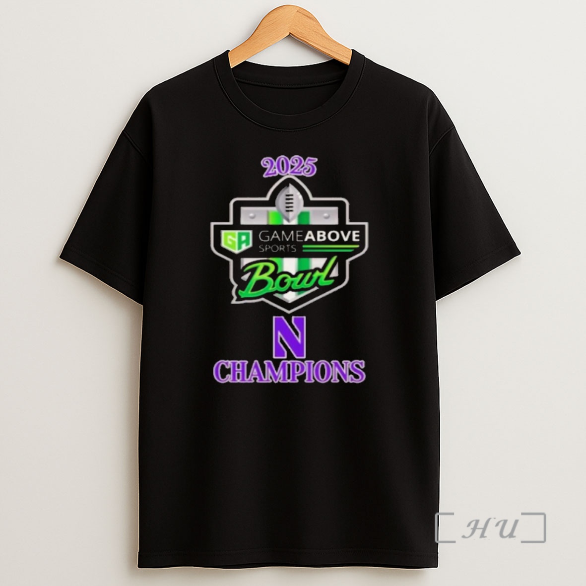 Officials Northwestern Wildcats 2025 Gameabove Sports Bowl Champions Logo Shirt Sweatshirt Tee