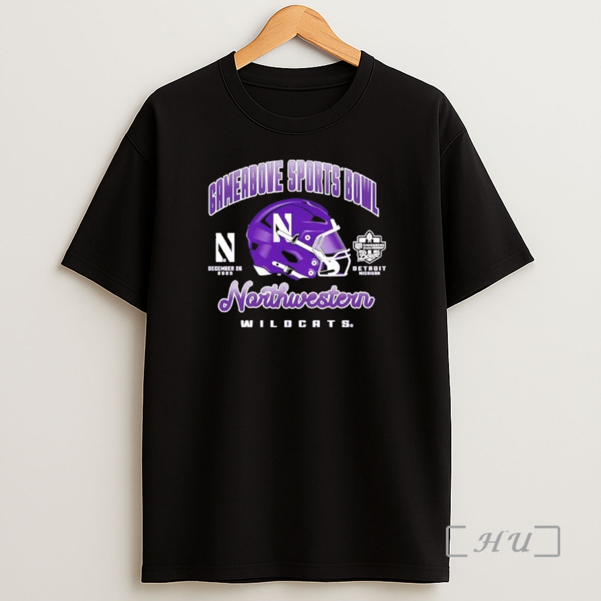 Officials Northwestern Wildcats 2025 Gameabove Sports Bowl Shirt Sweatshirt Tee