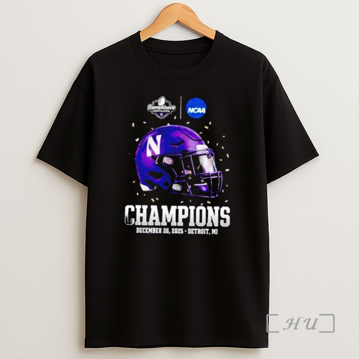 Officials Northwestern Wildcats 2025 Ncaa X Gameabove Sports Bowl Champions Shirt Sweatshirt Tee