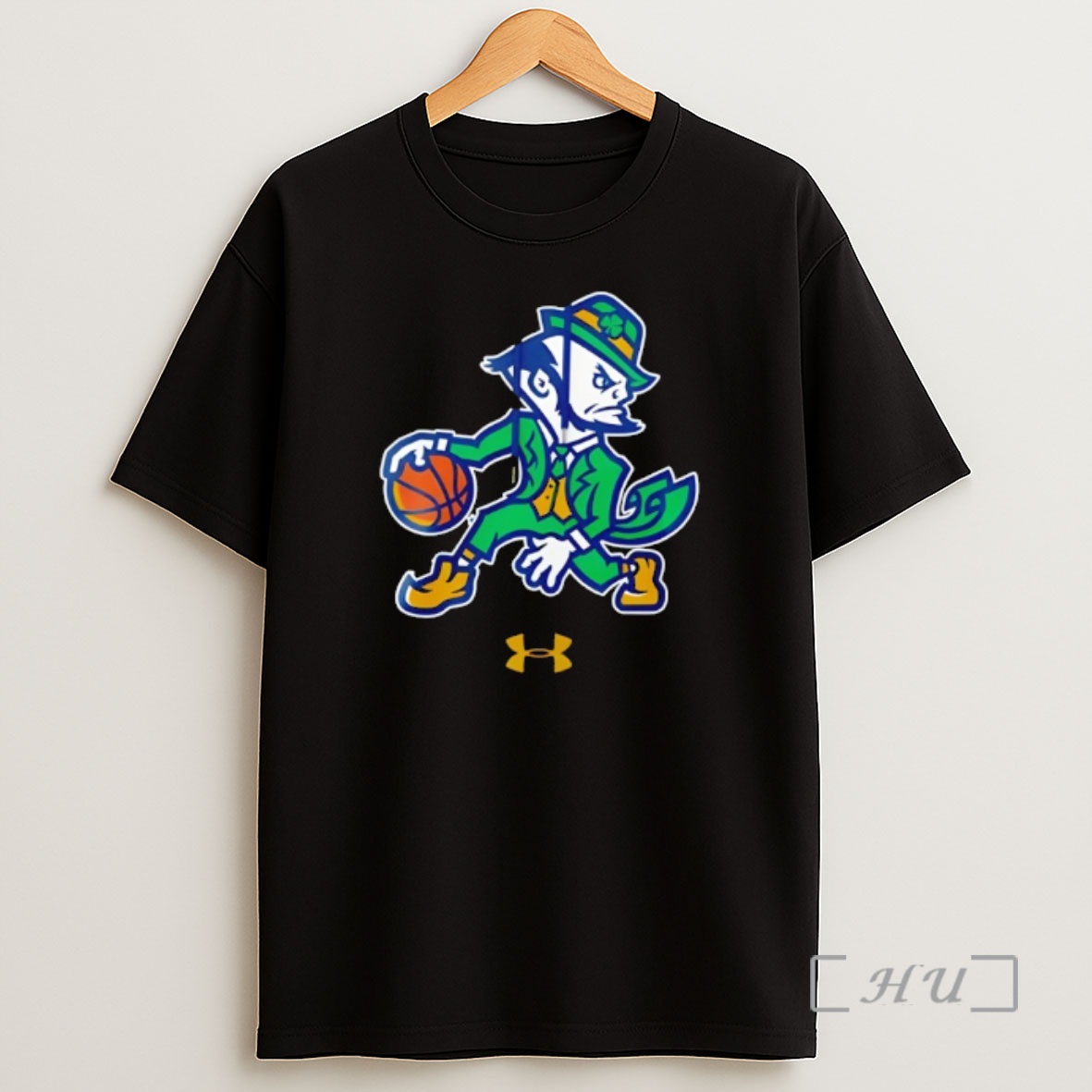 Officials Notre Dame Fighting Irish Leprechaun Shirt Sweatshirt Tee