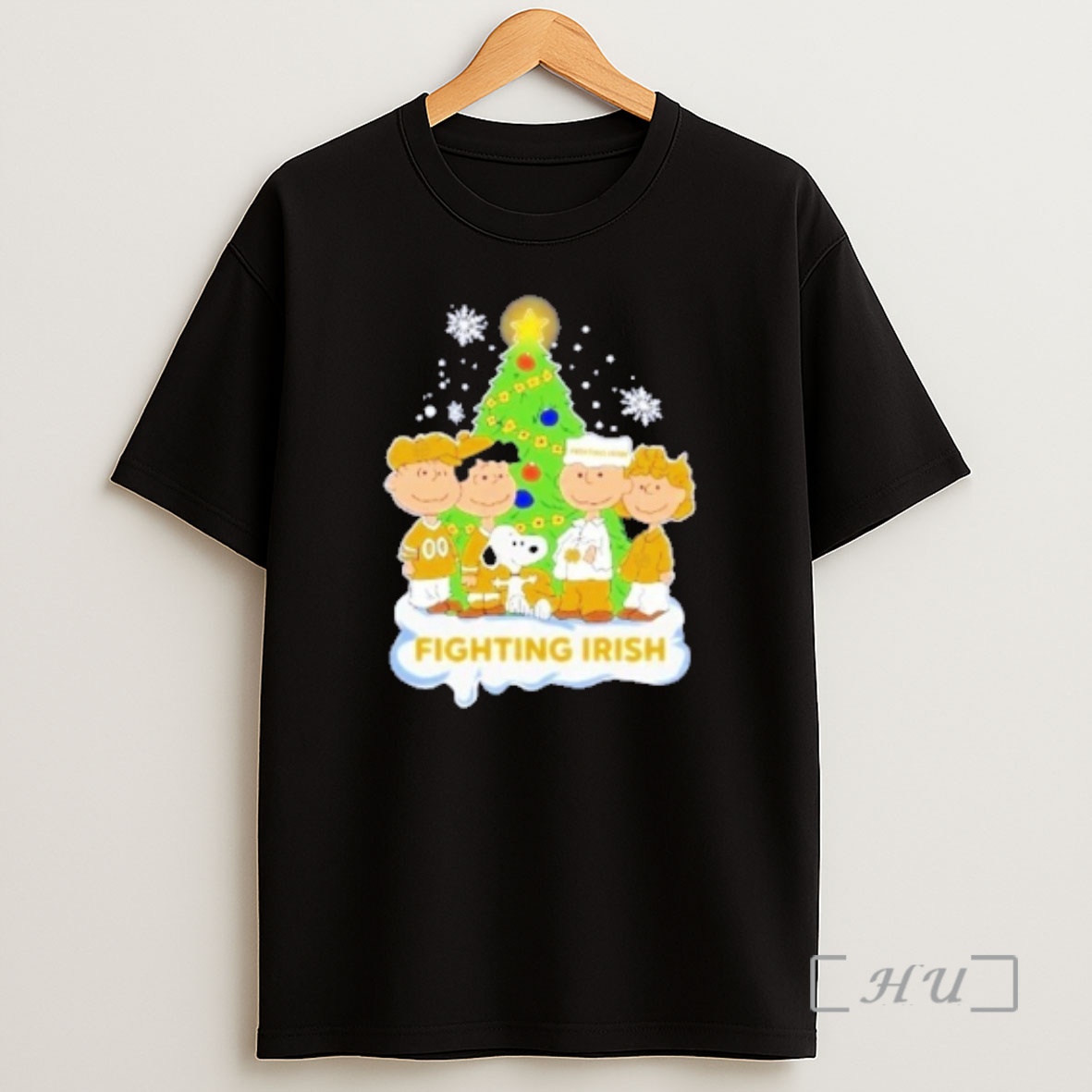 Officials Notre Dame Fighting Irish X Snoopy The Peanuts Merry Christmas Premium Shirt Sweatshirt Tee
