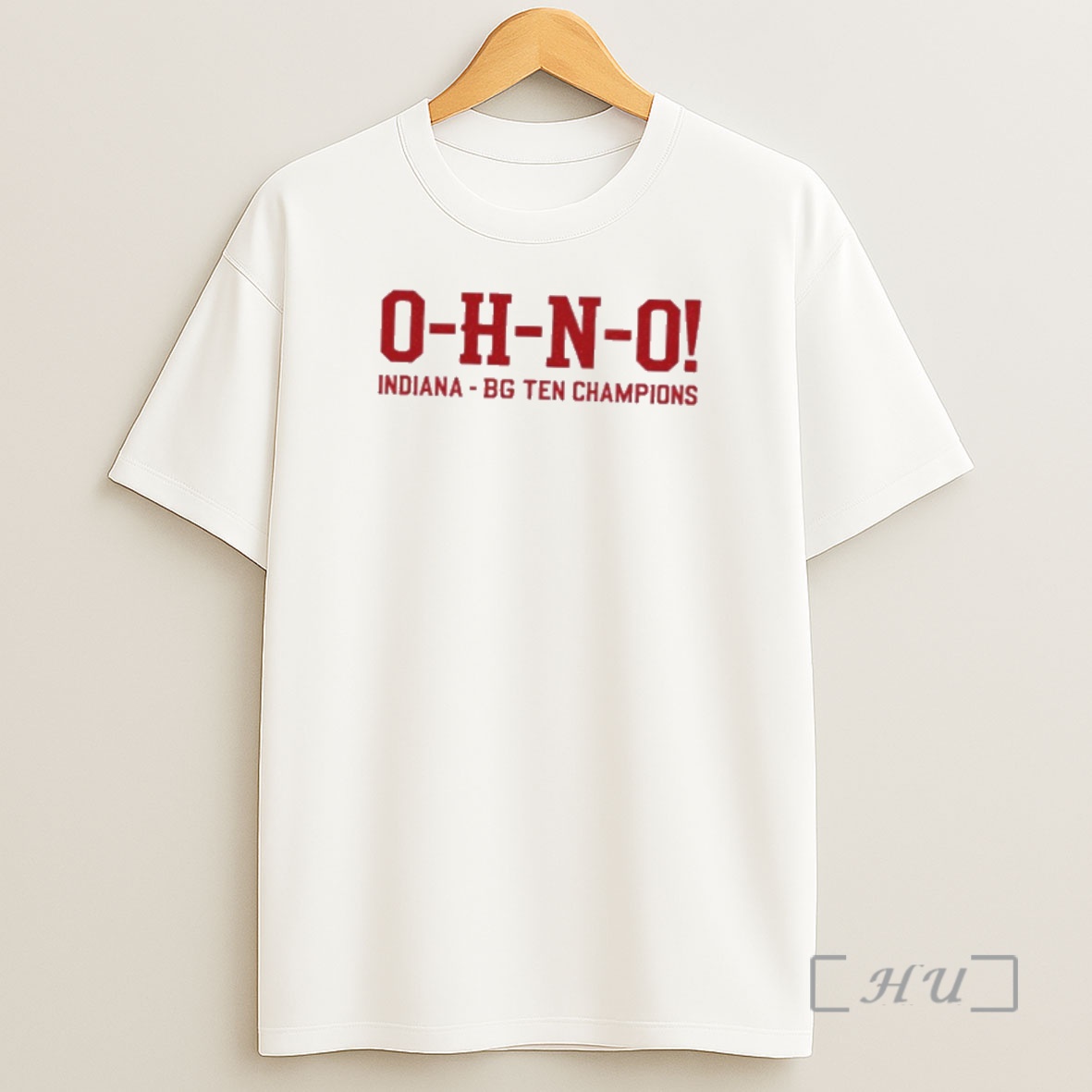 Officials O H N O Indiana Hoosiers Big Ten Champions Shirt Sweatshirt Tee