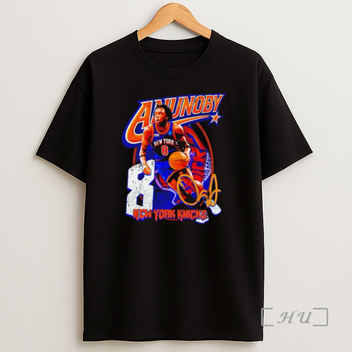 Officials Og Anunoby 8 New York Knicks Nba Graphic Shirt Sweatshirt Tee