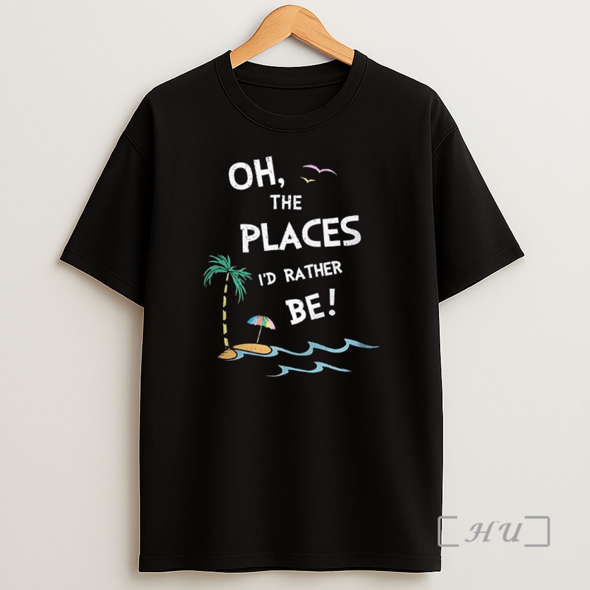 Officials Oh The Places Id Rather Be Beach Premium Shirt Sweatshirt Tee
