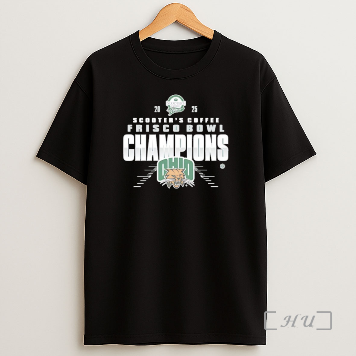Officials Ohio Bobcats 2025 Scooters Coffee Frisco Bowl Champions Shirt Sweatshirt Tee